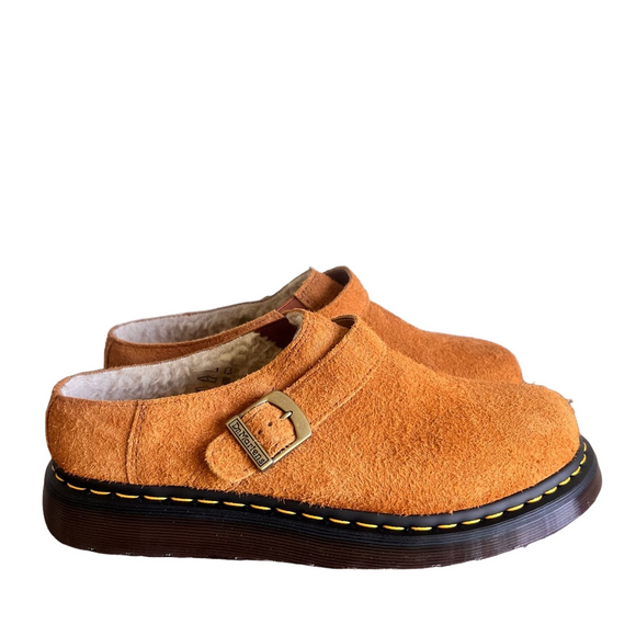 Dr. Martens Other - Dr. Martens NEW Unisex ISHAM Faux Shearling Lined Suede Mule Size 11 / 12 #B1904